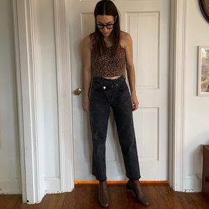 Agolde Criss Cross Upsized Jeans